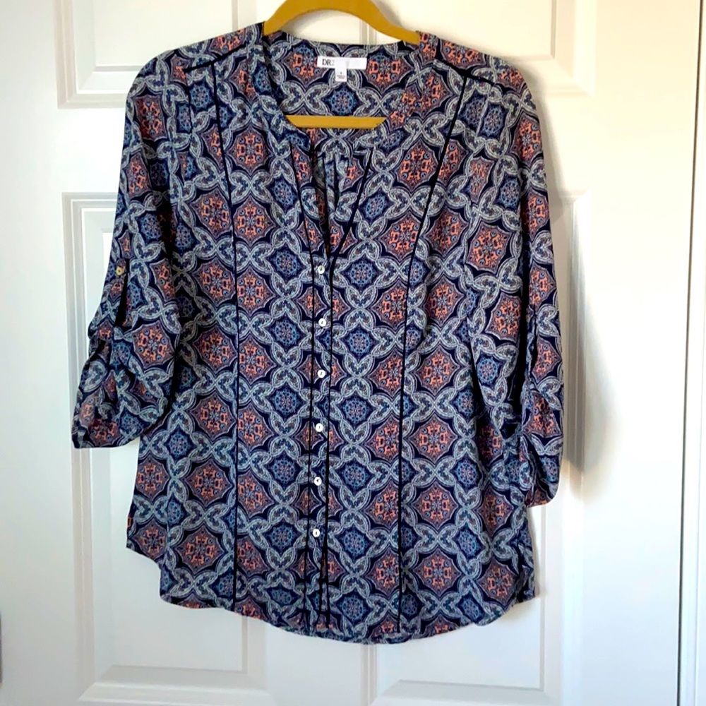 3/4 sleeve blouse